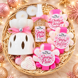 Medium Festive Basket 5 - Pink