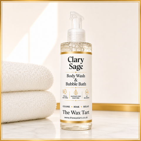 Body Wash & Bubble Bath Clary Sage 100ml Travel Size