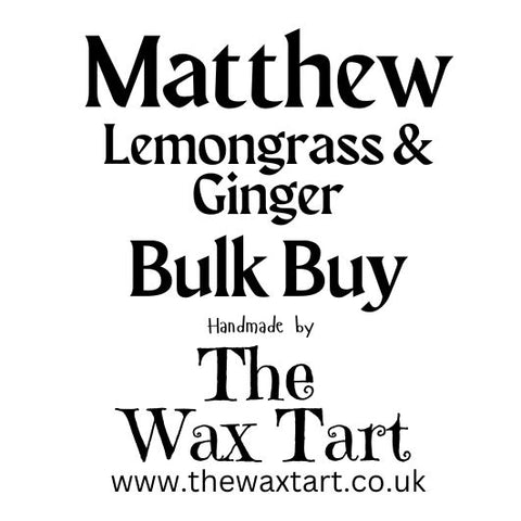 Matthew - Lemongrass & Ginger