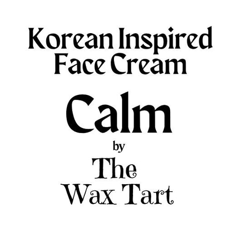 Korean Inspired Face Cream - CALM