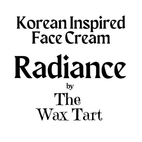 Korean Inspired Face Cream - RADIANCE