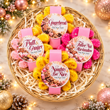 Small Festive Basket 2 - Pink