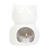 Shiny White Cat Burner
