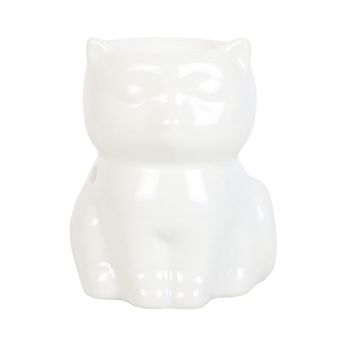 Shiny White Cat Burner