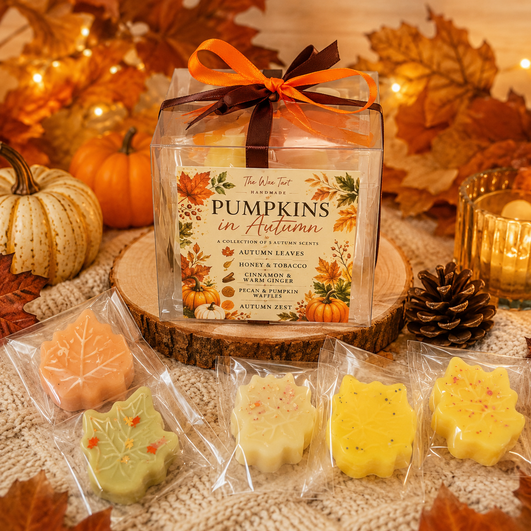 Pumpkins in Autumn Cube