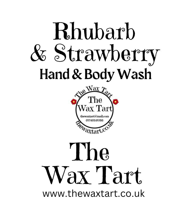 Rhubarb & Strawberry Liquid Hand & Body Wash