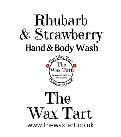 Rhubarb & Strawberry Liquid Hand & Body Wash