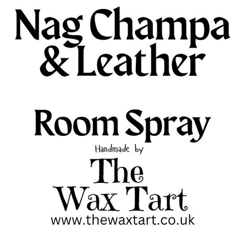 Room Spray -  Nag Champa & Leather