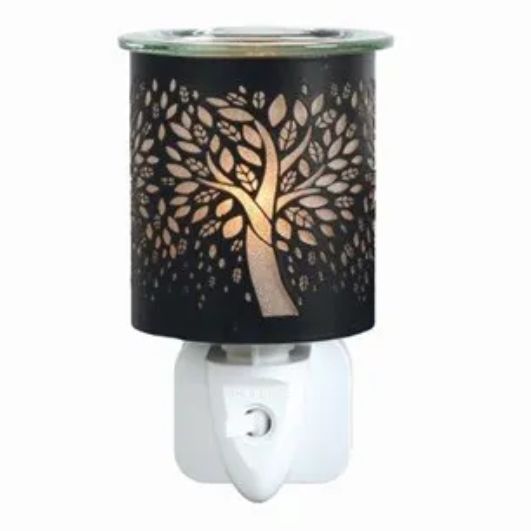 Plug In Melter Black Tree of Life (13cm)