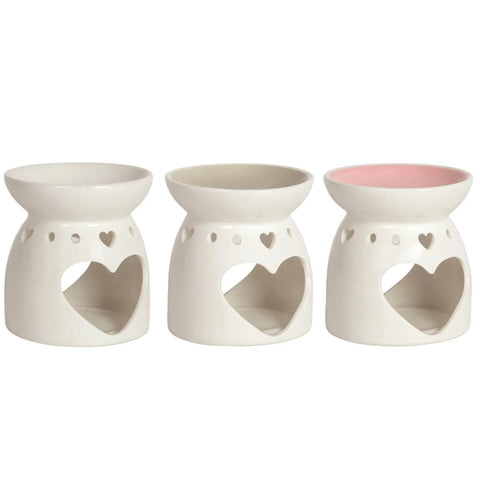 Wax Melter Heart 3 Assorted Colours
