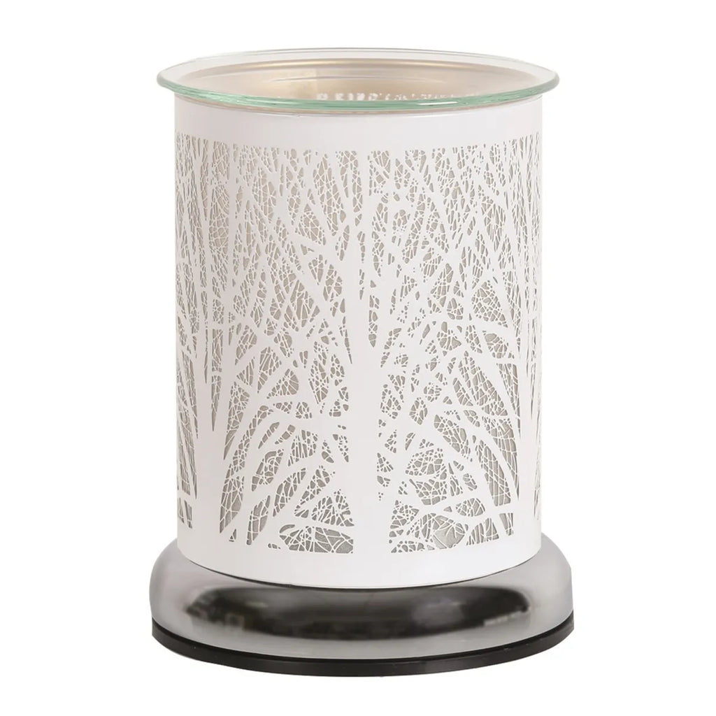 White Silhouette Forest Touch Melter 17cm