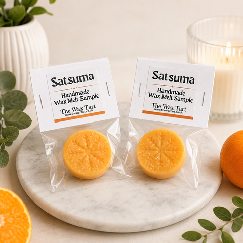 Satsuma Wax Tart Sample