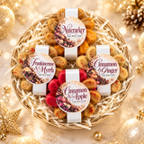 Small Festive Basket 3 - Gold