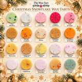Christmas Snowflake Novelty Wax Tart