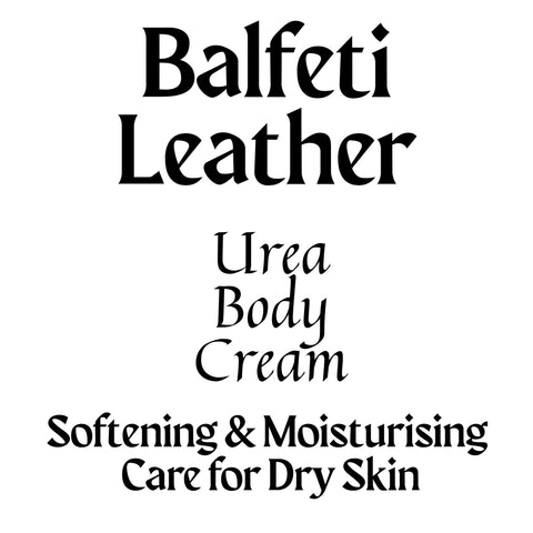 Urea Cream - Balfeti Leather